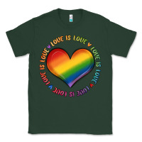 Sports Green love is love Classic Tee - MaliasSmallBusiness