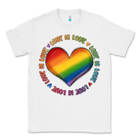 White love is love Classic Tee - MaliasSmallBusiness