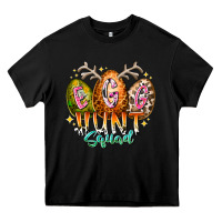 Black egg hunt squad Heavy Core Tee - RacoonDesign
