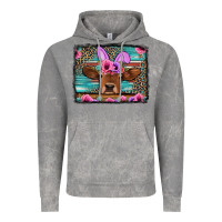 Cloud Rock easter floral leopard cow Vintage Hoodie - Jasminsmagicworld