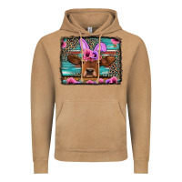 Vintage Camel easter floral leopard cow Vintage Hoodie - Jasminsmagicworld