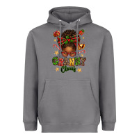 Storm granny claus afro messy bun Heavyweight Hoodie - texasbilliewilder