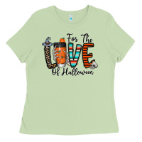 For The Love Of Halloween Ladies Tee | Teevron
