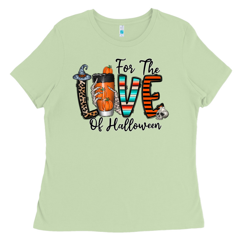 For The Love Of Halloween Ladies Tee by CowhideDigitalArt | Teevron