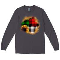 Smoke sunflower christmas patch3 Long Sleeve Tee - JahusDesignShop