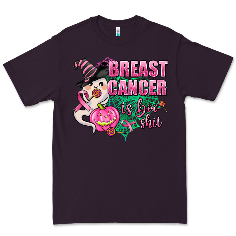Breast Cancer Is Boo Shit Premium Tee by AdoDesignShop | Teevron