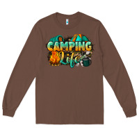 Chestnut camping life Long Sleeve Tee - NancyCooperArtShop