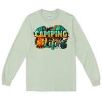 Matcha camping life Long Sleeve Tee - NancyCooperArtShop
