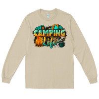 Mushroom camping life Long Sleeve Tee - NancyCooperArtShop