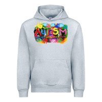 Heather Grey Autism accept understand love Urban Hoodie - FaDigitalArtStudio