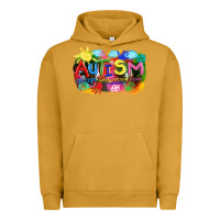 Pigment Peanut Butter Autism accept understand love Urban Hoodie - FaDigitalArtStudio