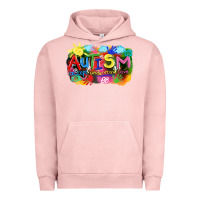 Pigment Salmon Autism accept understand love Urban Hoodie - FaDigitalArtStudio