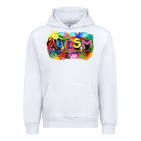 White Autism accept understand love Urban Hoodie - FaDigitalArtStudio