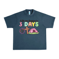 Midnight Navy a lot can happen in 3 days Urban Heavy Tee - MaliasSmallBusiness