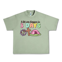 Oil Green a lot can happen in 3 days Urban Heavy Tee - MaliasSmallBusiness