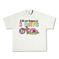 Pistachio a lot can happen in 3 days Urban Heavy Tee - MaliasSmallBusiness