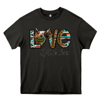 Asphalt lov of thecows Heavy Core Tee - CowhideDigitalArt