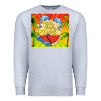 Heather Grey the beach is calling Premium Sweatshirt - TumblerDesignByShophia