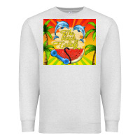 Oatmeal Heather the beach is calling Premium Sweatshirt - TumblerDesignByShophia