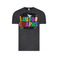 Vintage Black last days auto graphs Vintage Tee - JahusDesignShop