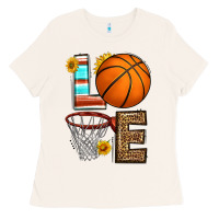 Bone western basketball love Ladies Tee - HRA Design Shop