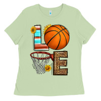 Matcha western basketball love Ladies Tee - HRA Design Shop