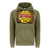 Vintage Olive it's softball y'all Vintage Hoodie - LillyAllenDesigns