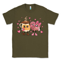 Army Green valentines  day conchas and cafecito Classic Tee - MaliasSmallBusiness