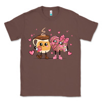 Chestnut valentines  day conchas and cafecito Classic Tee - MaliasSmallBusiness