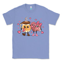 Colony Blue valentines  day conchas and cafecito Classic Tee - MaliasSmallBusiness