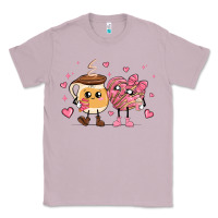 Lilac valentines  day conchas and cafecito Classic Tee - MaliasSmallBusiness