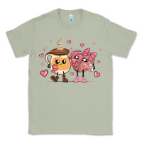 Matcha valentines  day conchas and cafecito Classic Tee - MaliasSmallBusiness