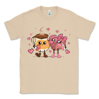 Mushroom valentines  day conchas and cafecito Classic Tee - MaliasSmallBusiness