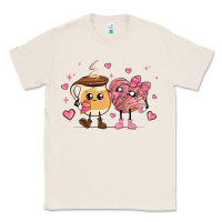Natural valentines  day conchas and cafecito Classic Tee - MaliasSmallBusiness