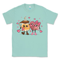 Seafoam valentines  day conchas and cafecito Classic Tee - MaliasSmallBusiness