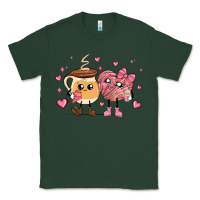 Sports Green valentines  day conchas and cafecito Classic Tee - MaliasSmallBusiness