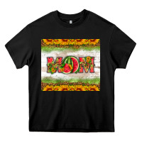 Black mom watermelon Heavy Core Tee - HRA Design Shop
