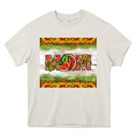 Cream mom watermelon Heavy Core Tee - HRA Design Shop