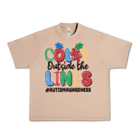 Burro color outside the lines autism awareness Urban Heavy Tee - MaliasSmallBusiness