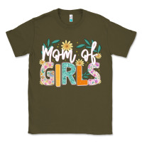 Army Green mom of girls Classic Tee - JahusDesignShop