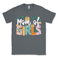 Charcoal Heather mom of girls Classic Tee - JahusDesignShop