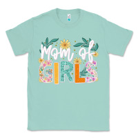 Seafoam mom of girls Classic Tee - JahusDesignShop