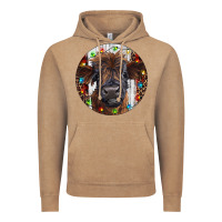 Vintage Coffee Western Christmas Calf Vintage Hoodie - RanaPortraitStore