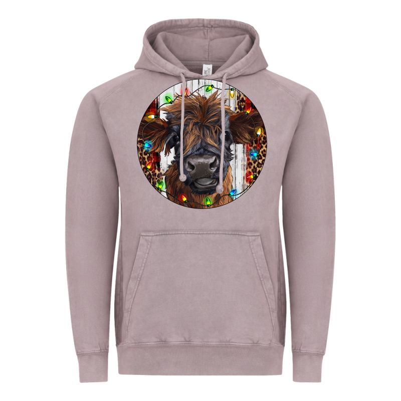 Western Christmas Calf Vintage Hoodie by RanaPortraitStore | Teevron