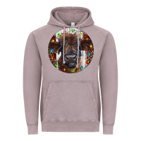 Vintage Zinc Western Christmas Calf Vintage Hoodie - RanaPortraitStore