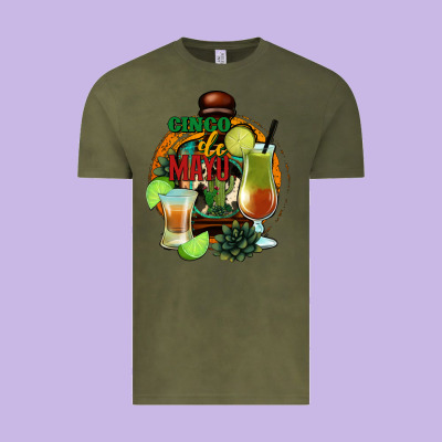Cinco De Mayo Vintage Tee Designed By Jasminsmagicworld