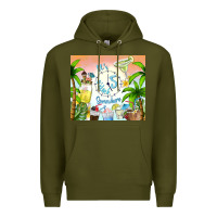 Army Green it's five o'clock somewhere Premium Hoodie - TumblerDesignByShophia