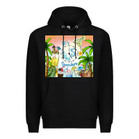 Black it's five o'clock somewhere Premium Hoodie - TumblerDesignByShophia