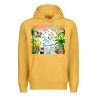 Mustard it's five o'clock somewhere Premium Hoodie - TumblerDesignByShophia