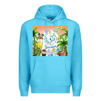 Ocean Blue it's five o'clock somewhere Premium Hoodie - TumblerDesignByShophia